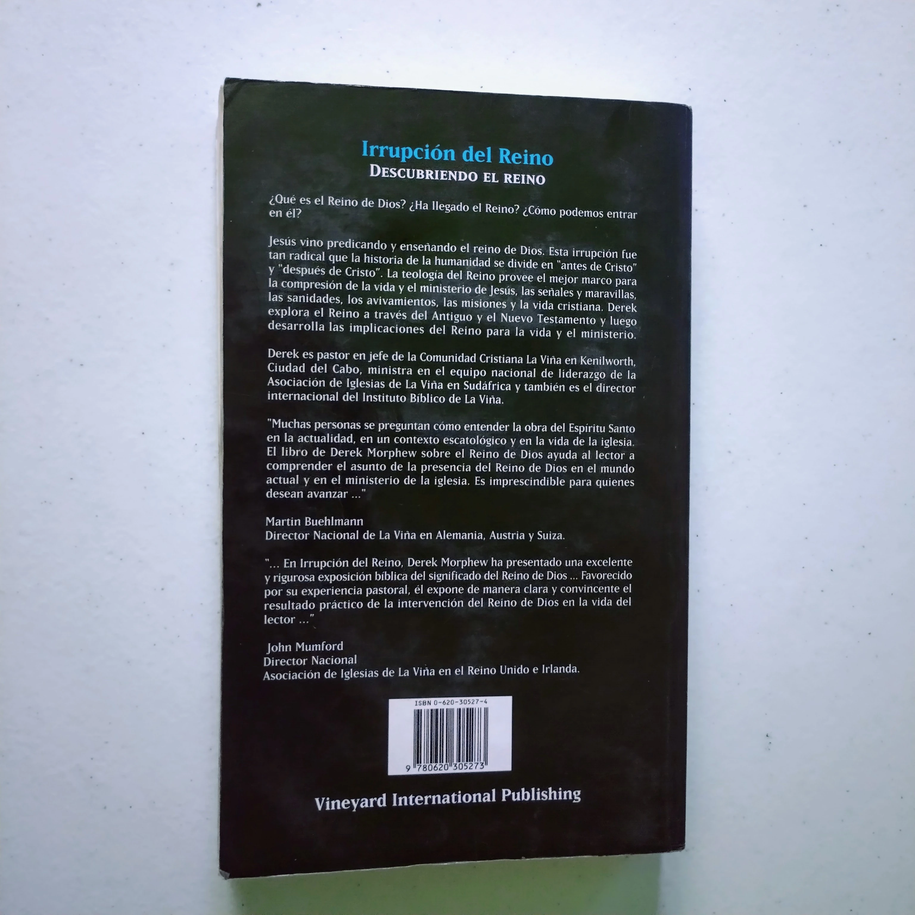 Irrupción del reino, Derek Morphew, usado 2