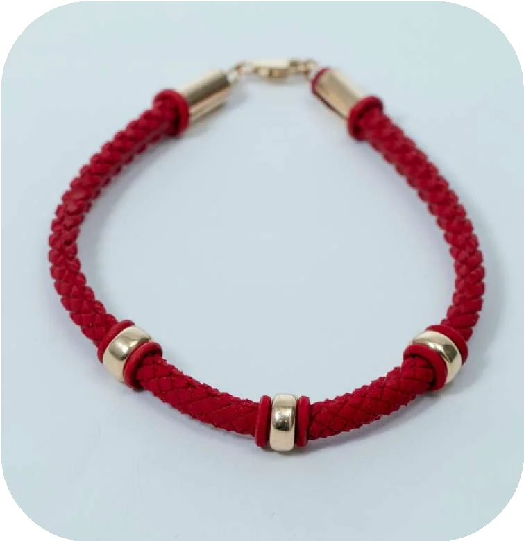 TB-02093199-PULSERA ESPECIAL CAUCHO NEO GRUESO TRÍO RIAZA DORADA 3