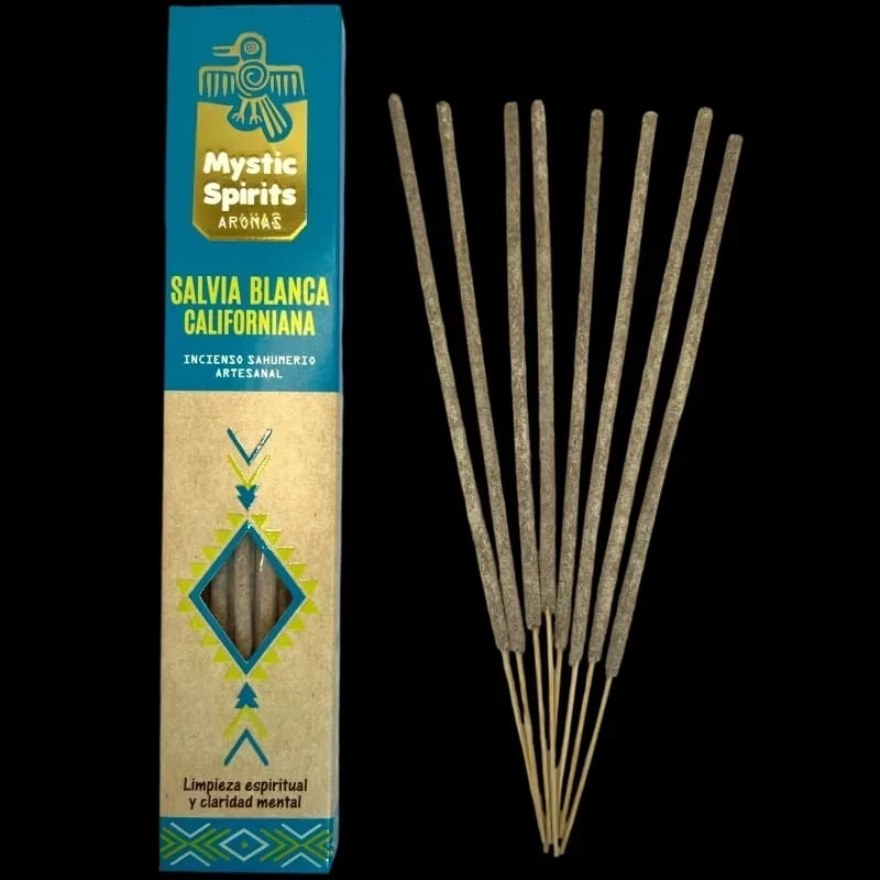 Incienso Natural Salvia Blanca  Californiana Mystic Spirits