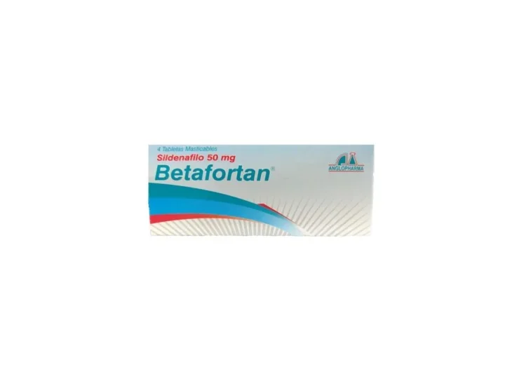 BETAFORTAN 50 MG X 4 TBL SILDENAFIL MASTICABLE