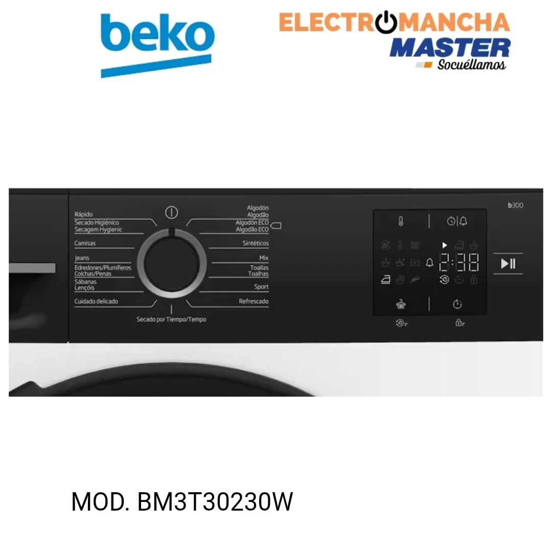 SECADORA BEKO BM3T30230W 10 KG. BOMBA DE CALOR  3