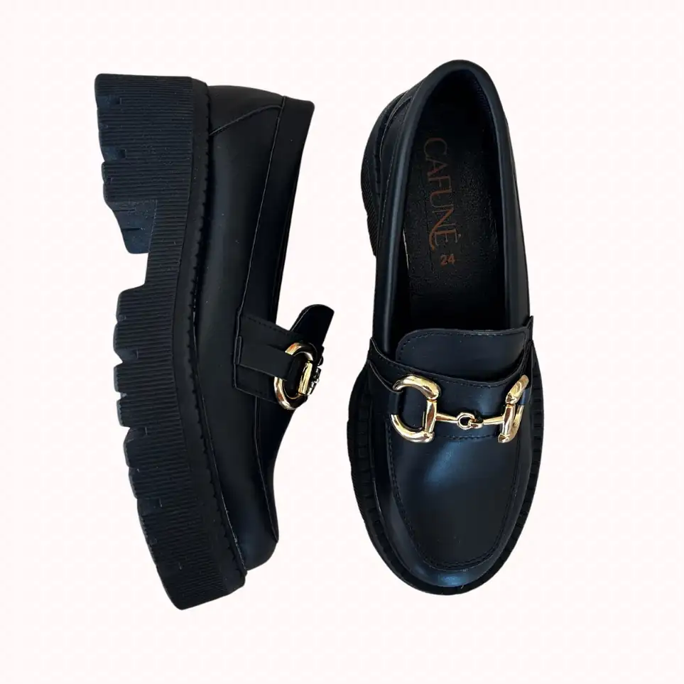 Mocasines black 