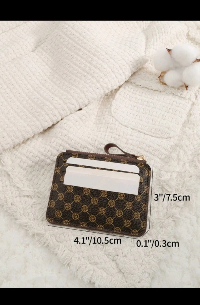 Monedero Tarjetero Southland Ultra-Slim– Diseño Minimalista en Poliuretano con Cierre Dorado. 4