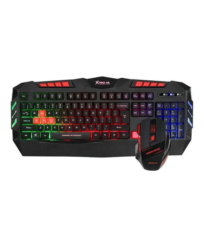 Kit Gaming Xtrike Me Teclado y mouse