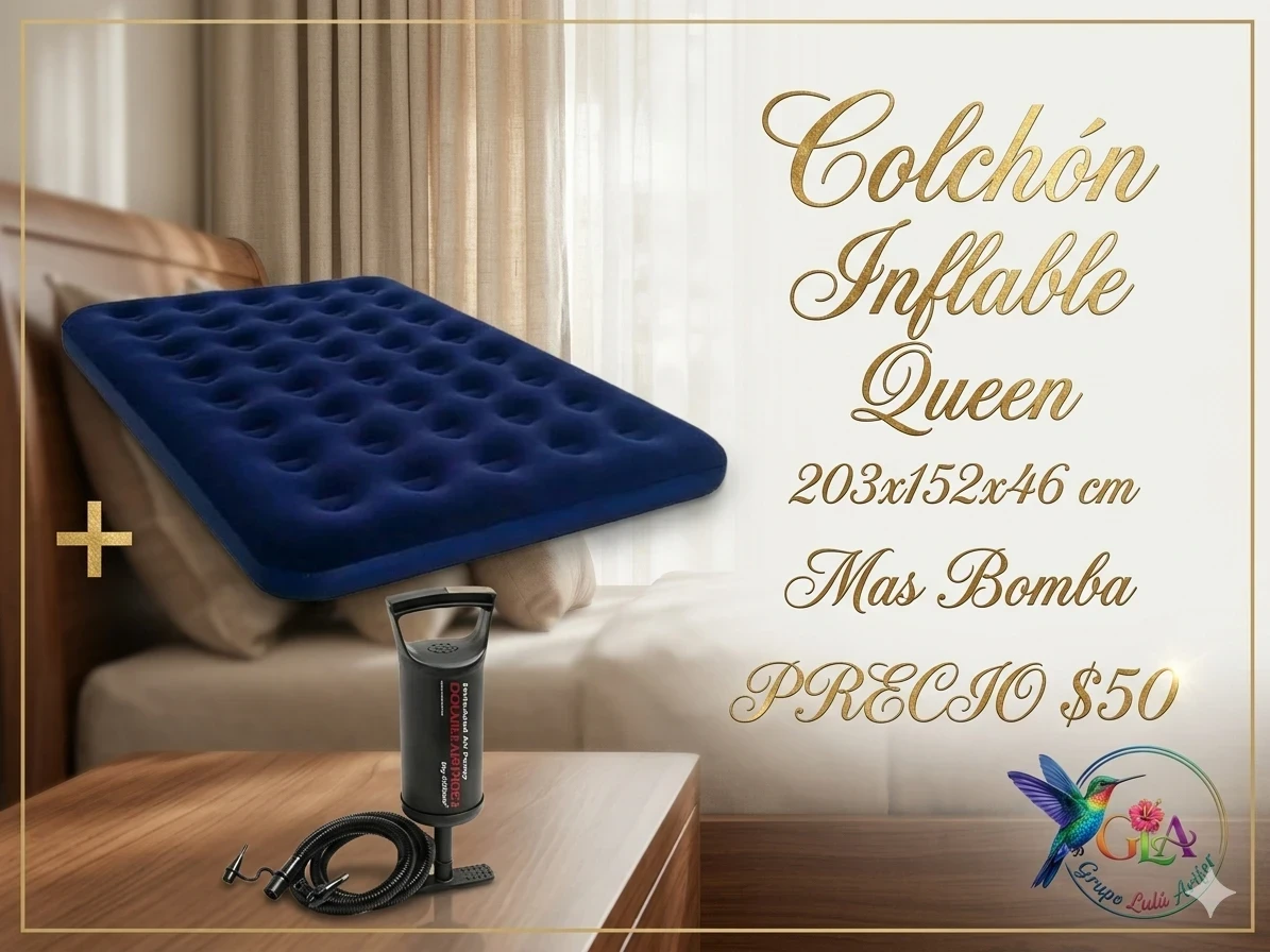 Colchón inflable Queen 