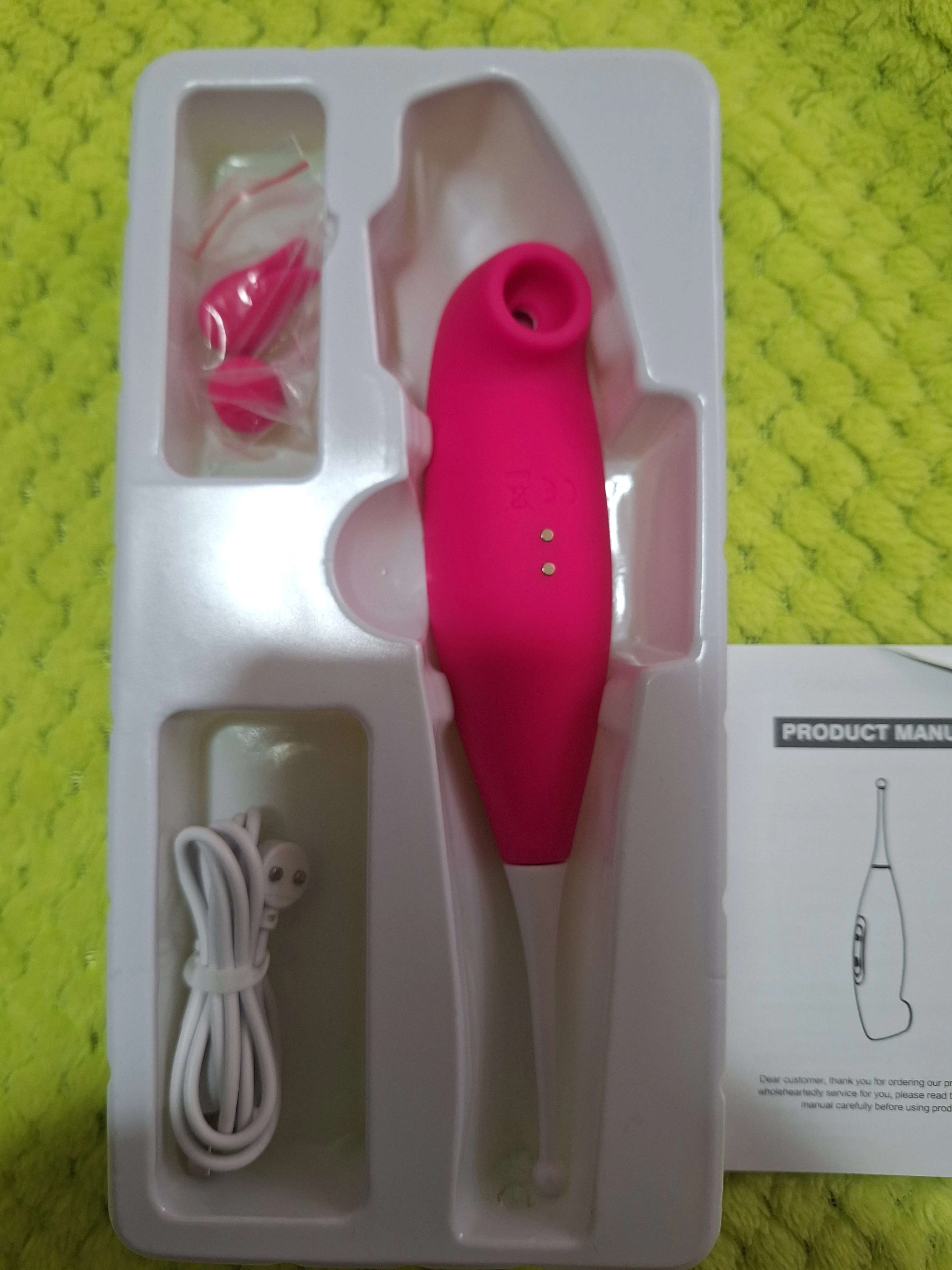 Succionador y vibrador 