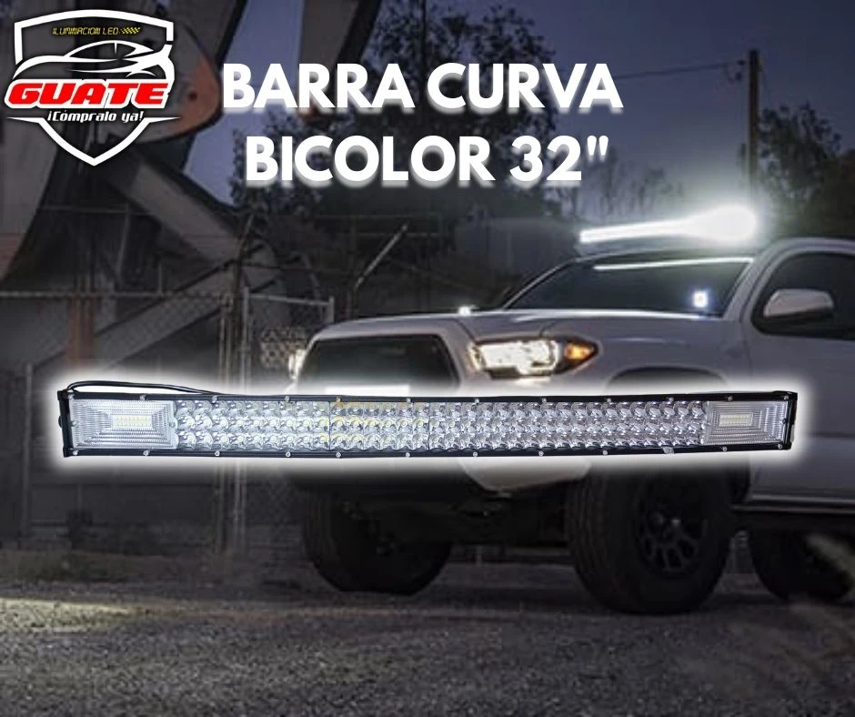 BARRA LED BICOLOR 32" CURVA EXPANSIÓN 