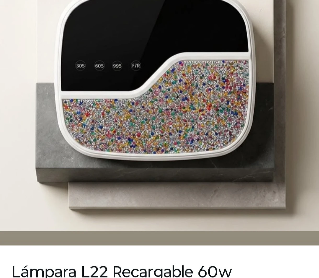 Lámpara L22 recargable  60 w 