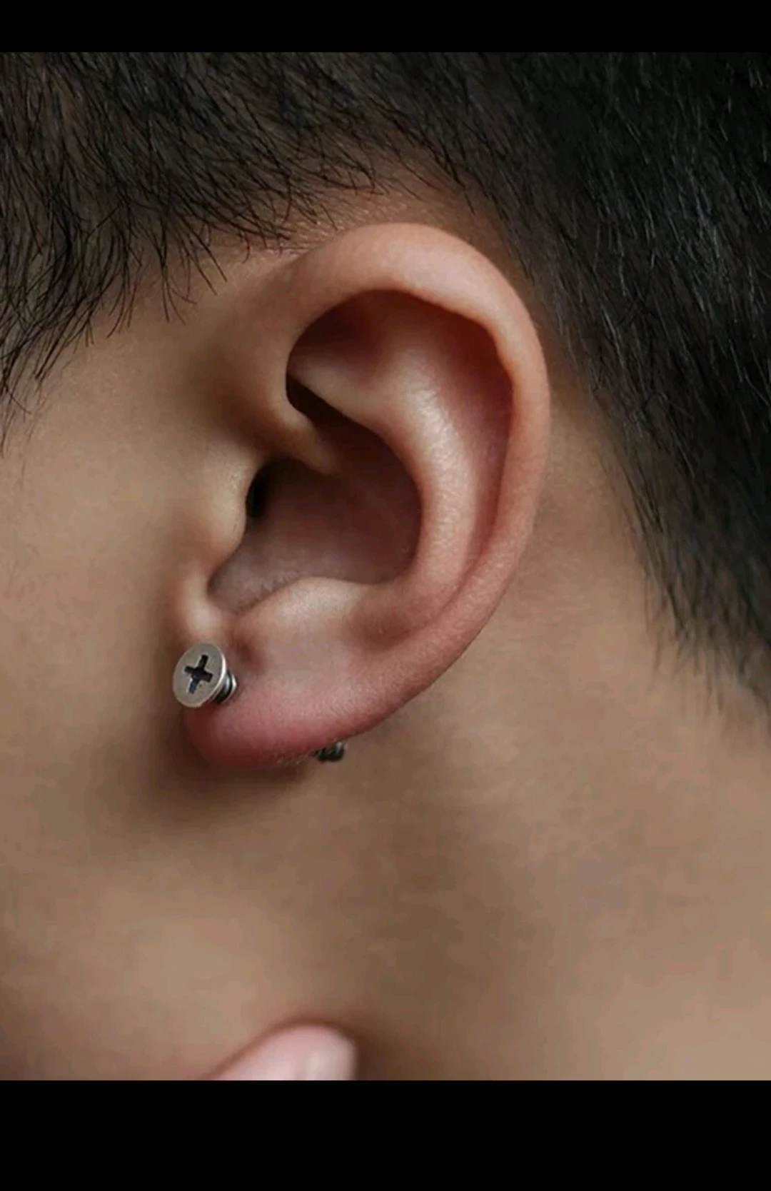 Aretes unisex/ Diseño de tornillo 5