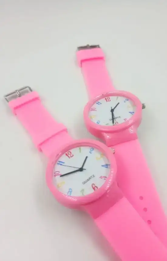 Reloj números colores 2