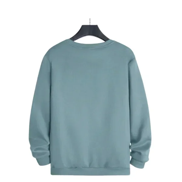 Sudadera unicolor con forro térmico 2