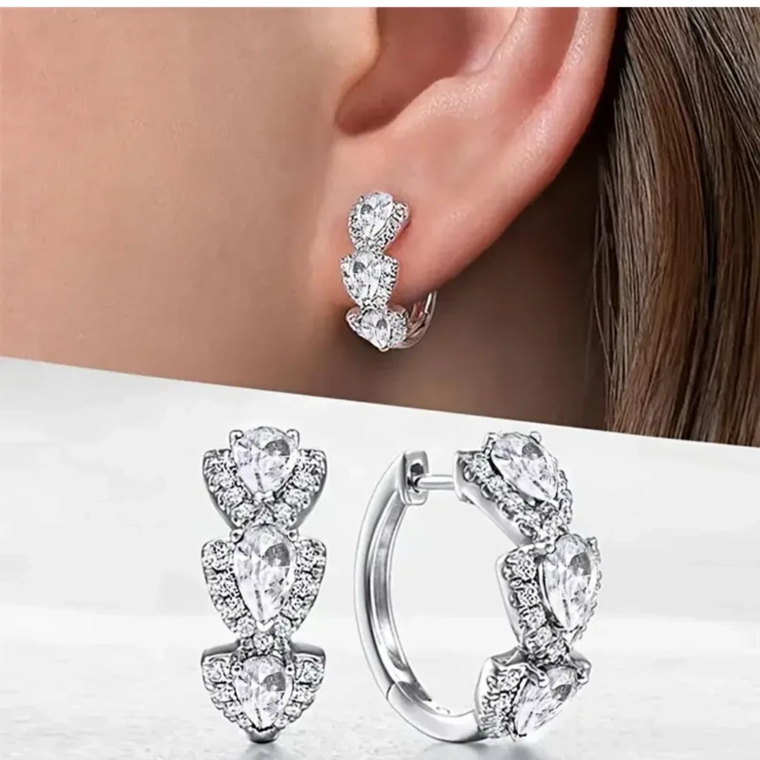 ARETES DE PLATA VARIOS COLORES  5