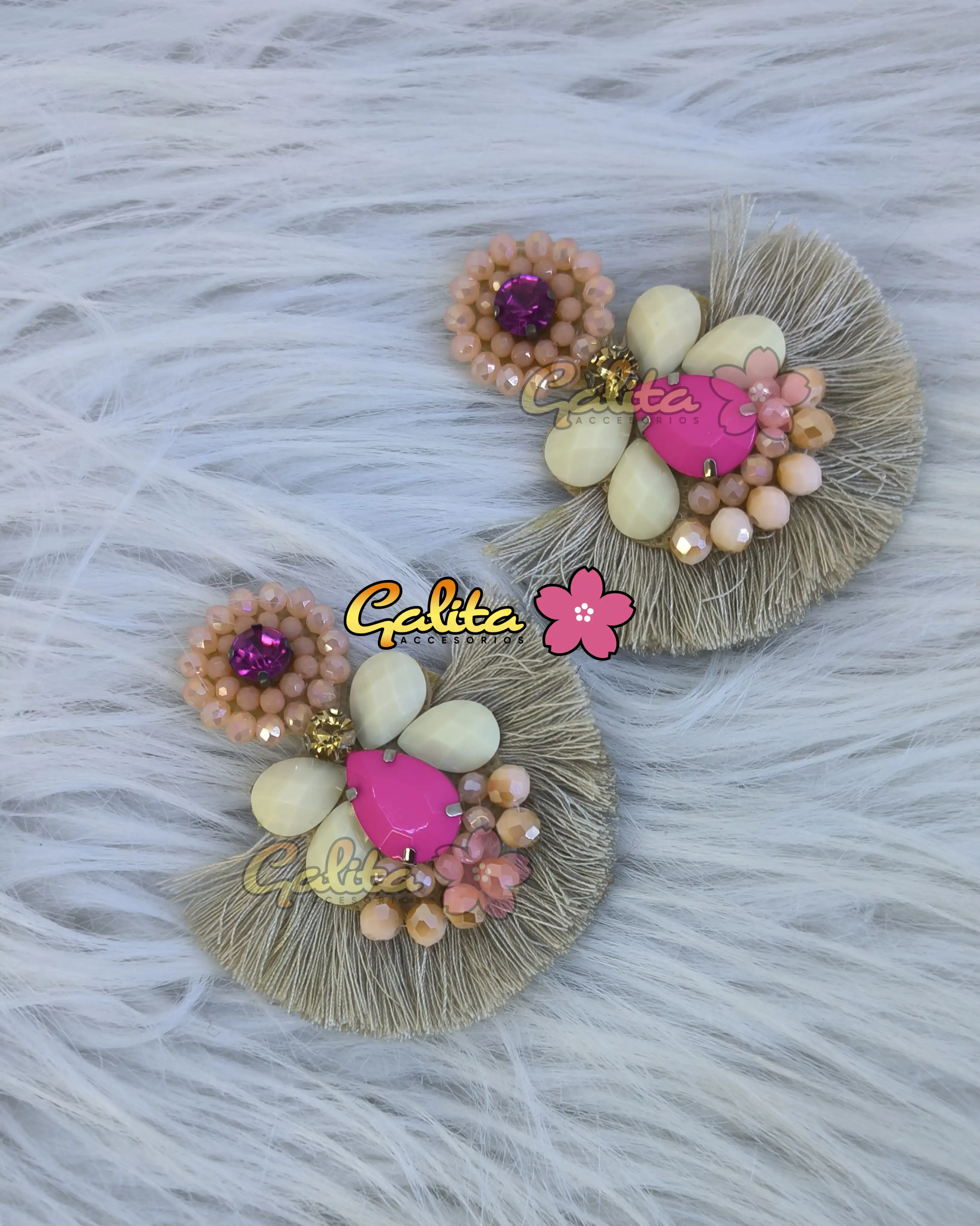 Nude , dorado y rosa