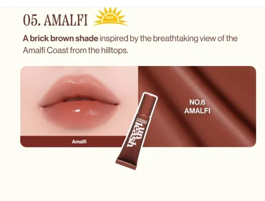 UNLEASHIA Sunset Dazzle Gloss Balm 10g 4