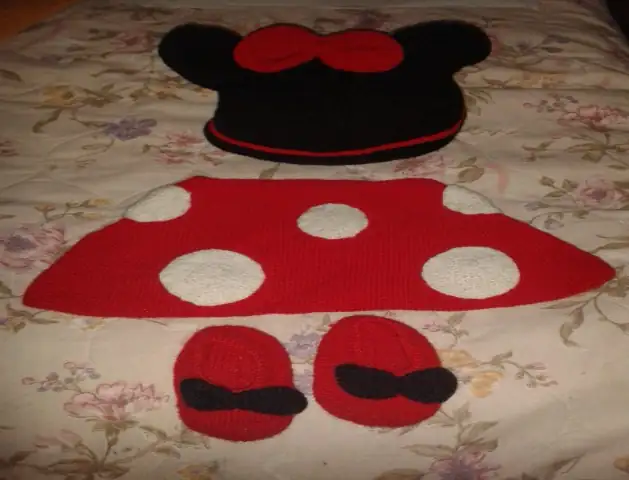 Traje micki tejido