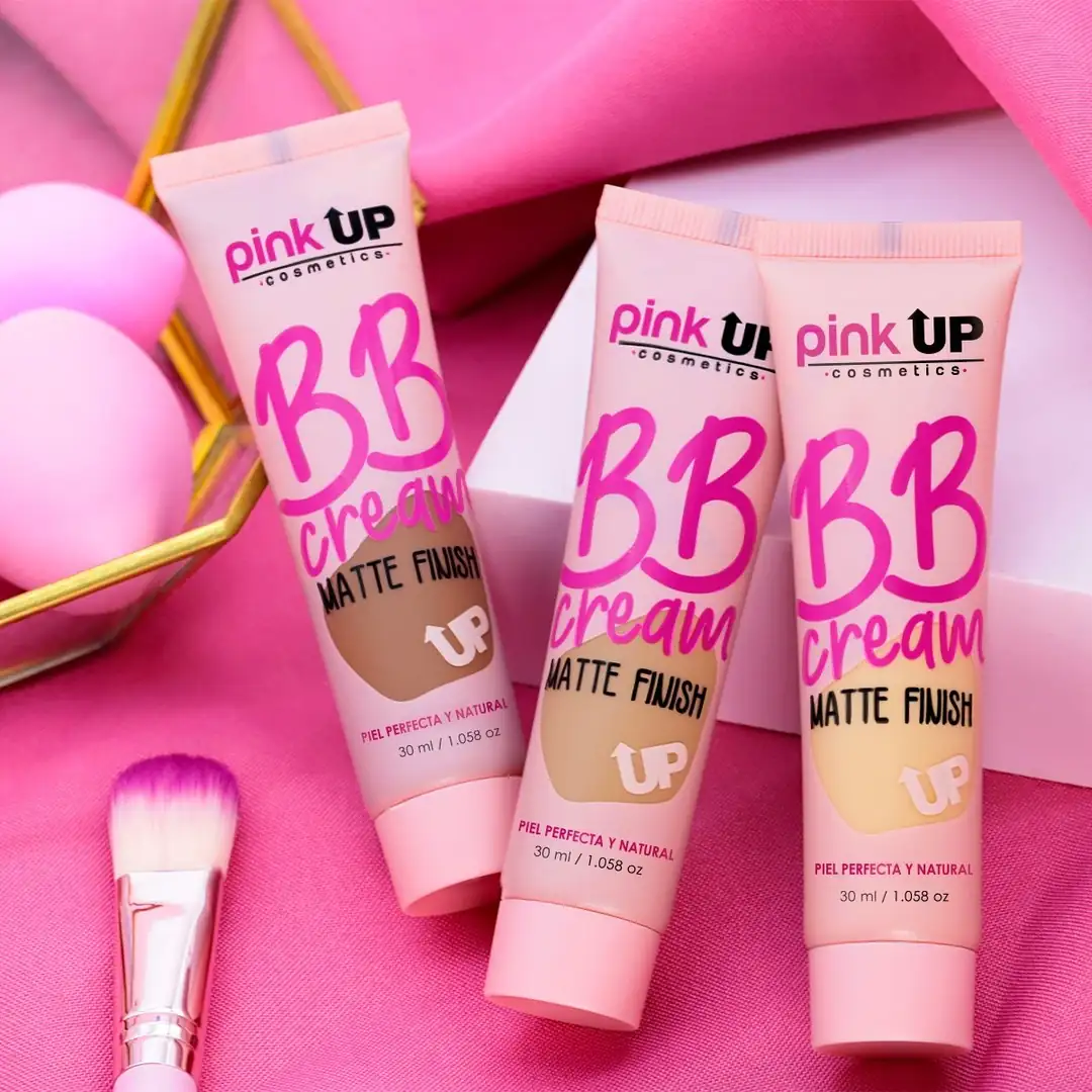 BB Cream Matte Finish tono Medium Pink Up 2
