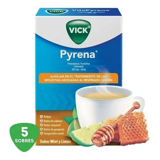 VitaPyrena Sabor mazanilla té limon y tila