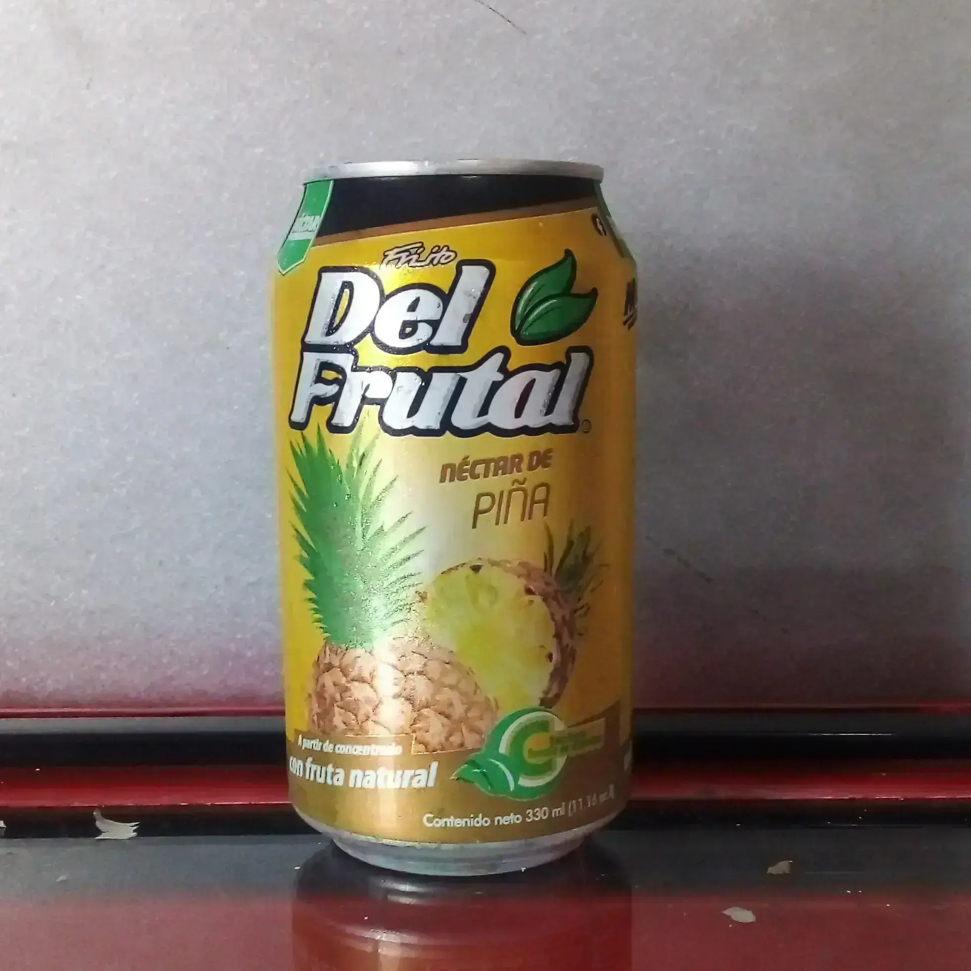 Del frutal sabor piña de 11.16 onza 