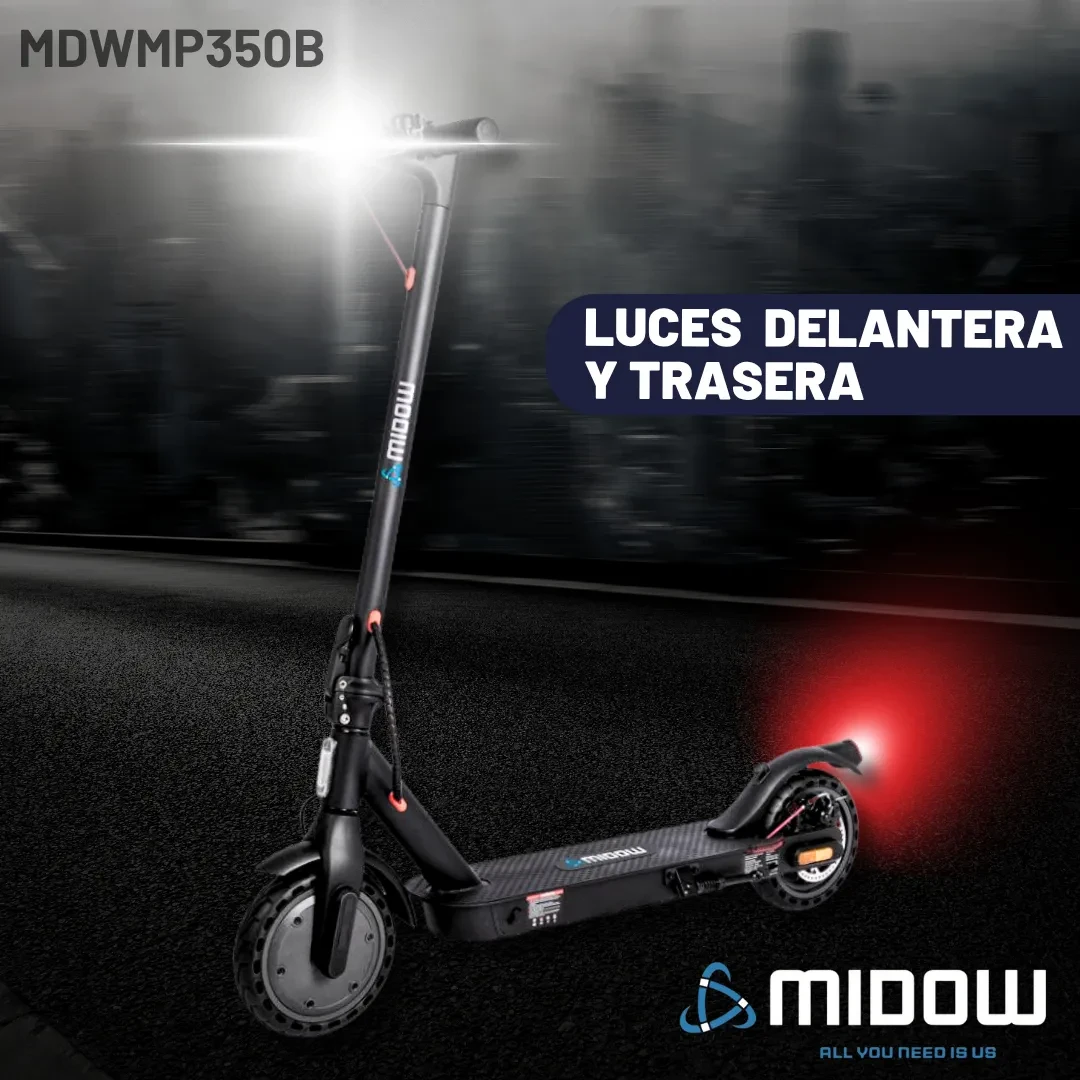 MONOPATIN A BATERIA PLEGABLE DE 8.5" / 35O 3