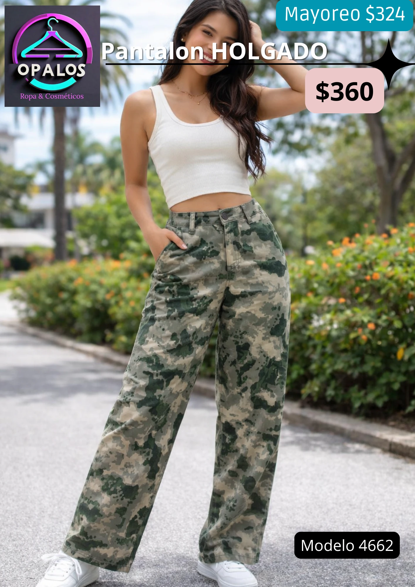 Pantalon Holgado