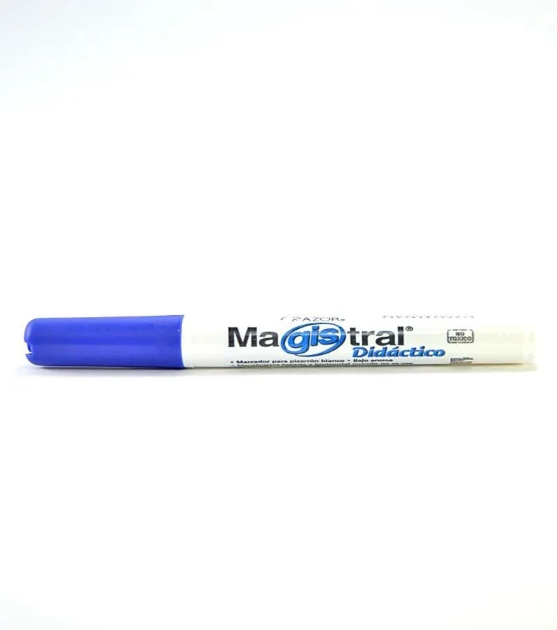 Marcador azul magistral 