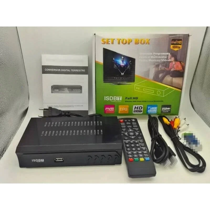 Decodificador TDT HD FTA ISDB-T Receptor Digital | Electrónica Joma 2