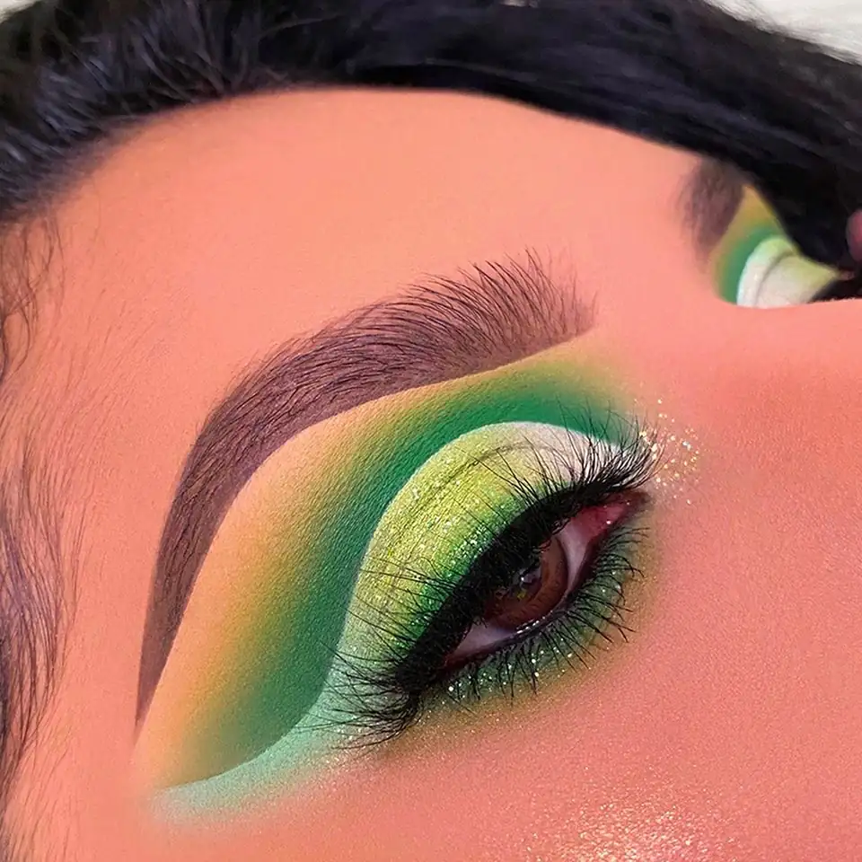 Paleta neón tonos verdes - ''Boujee'' x Beauty Creations