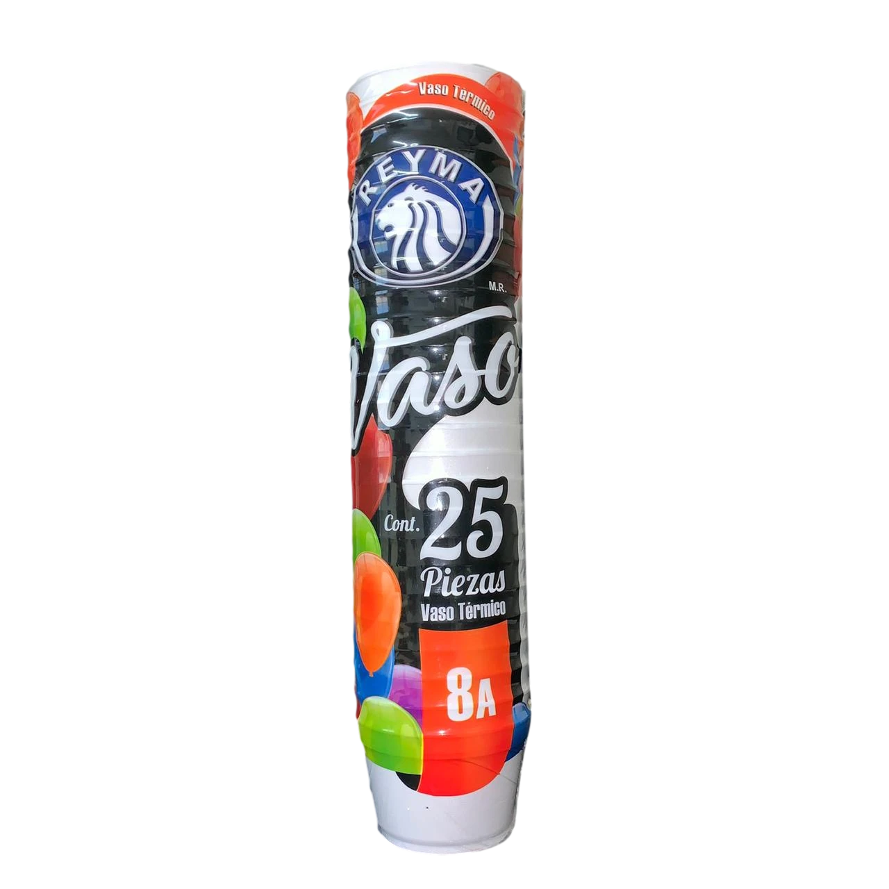 Vaso térmico Reyma 8 oz 25 pz