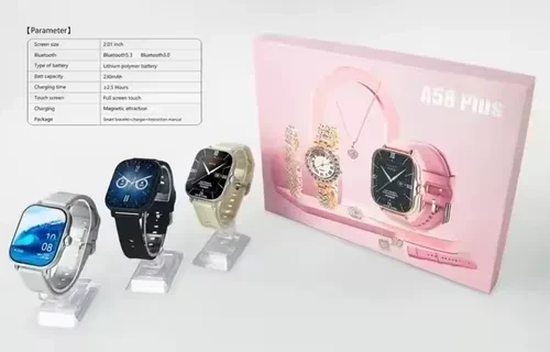 SMARTWATCH A58 PLUS 6 EN 1  2