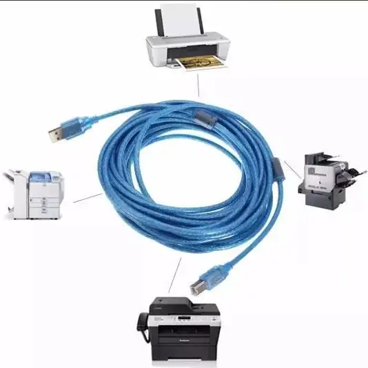 Cable USB A B Macho 10Mts Impresora Escáner Multifuncional  4