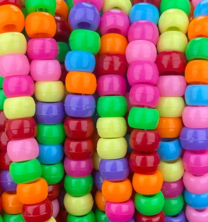 SARTA PLASTICA MULTICOLOR
