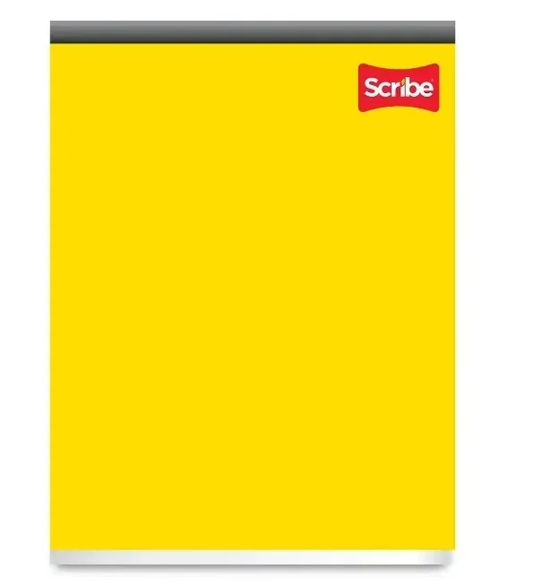Block tamaño carta c7 scribe 80 hojas engomado  3