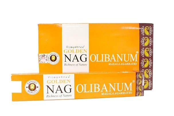 Incienso Masala Golden Nag Olibano