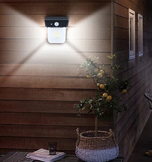 APLQUE LED PARED SOLAR LUZ CALIDA 3000K 3