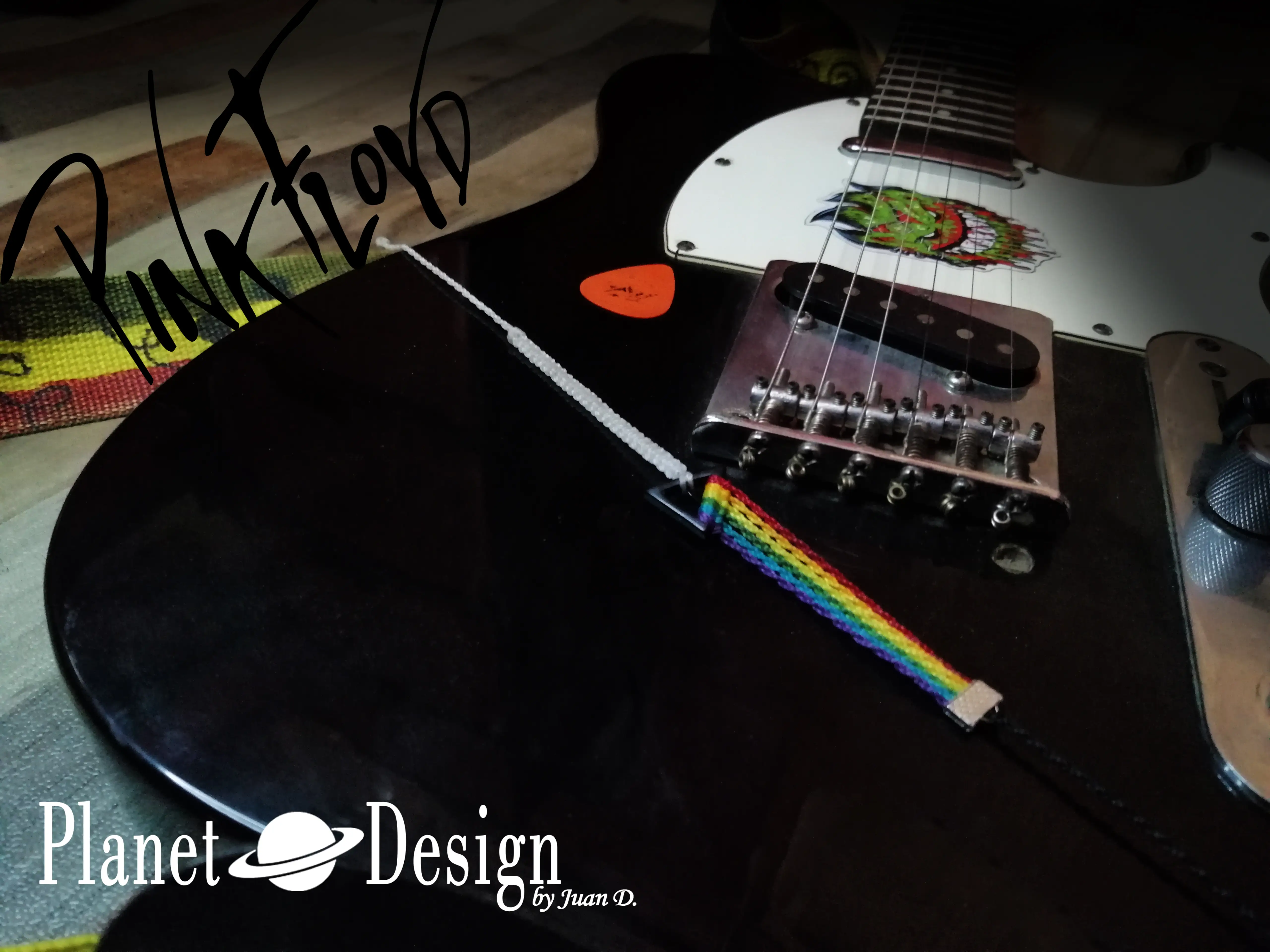 Pulsera Pink floyd 3