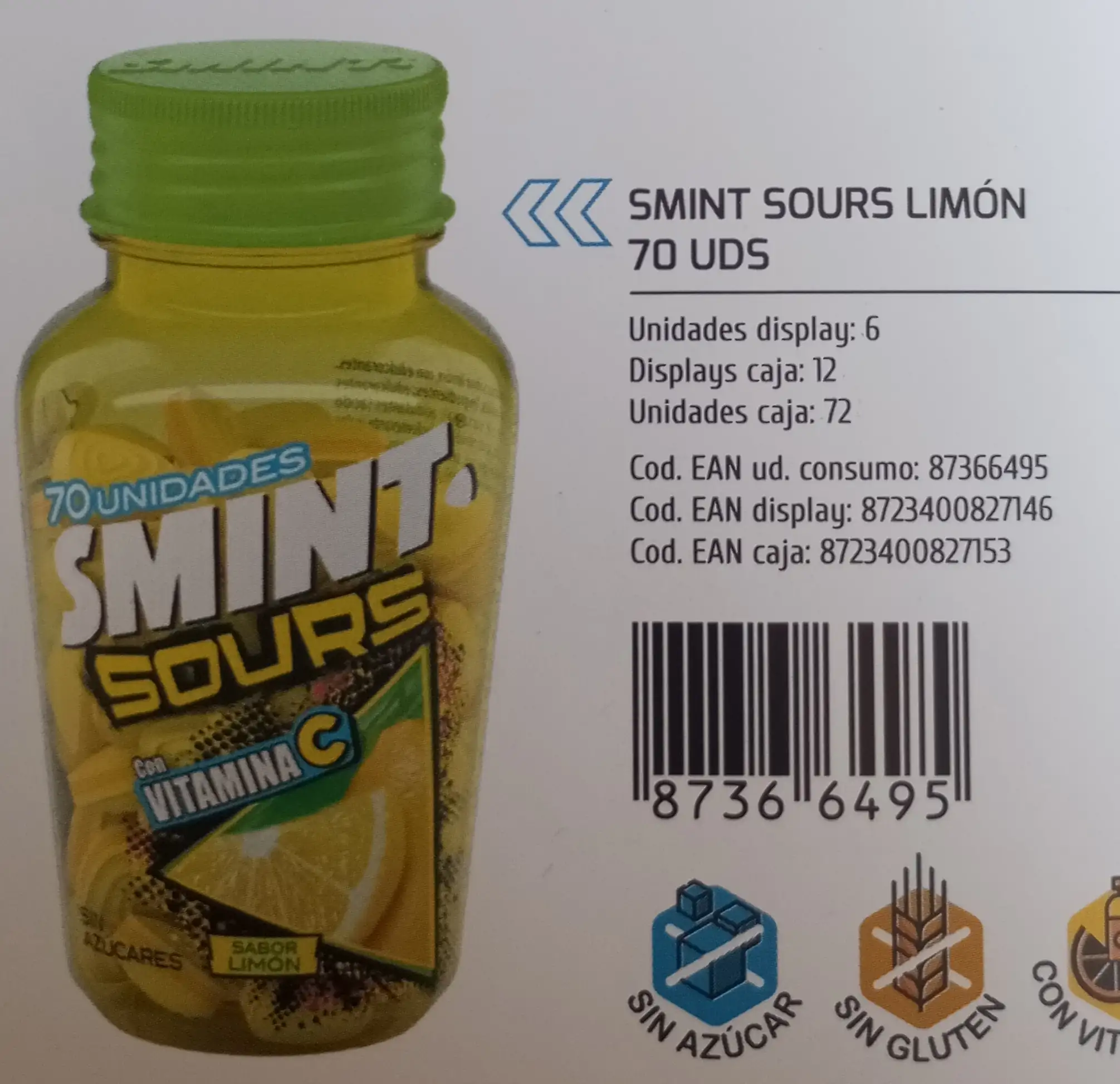SMINT SOURS LIMON