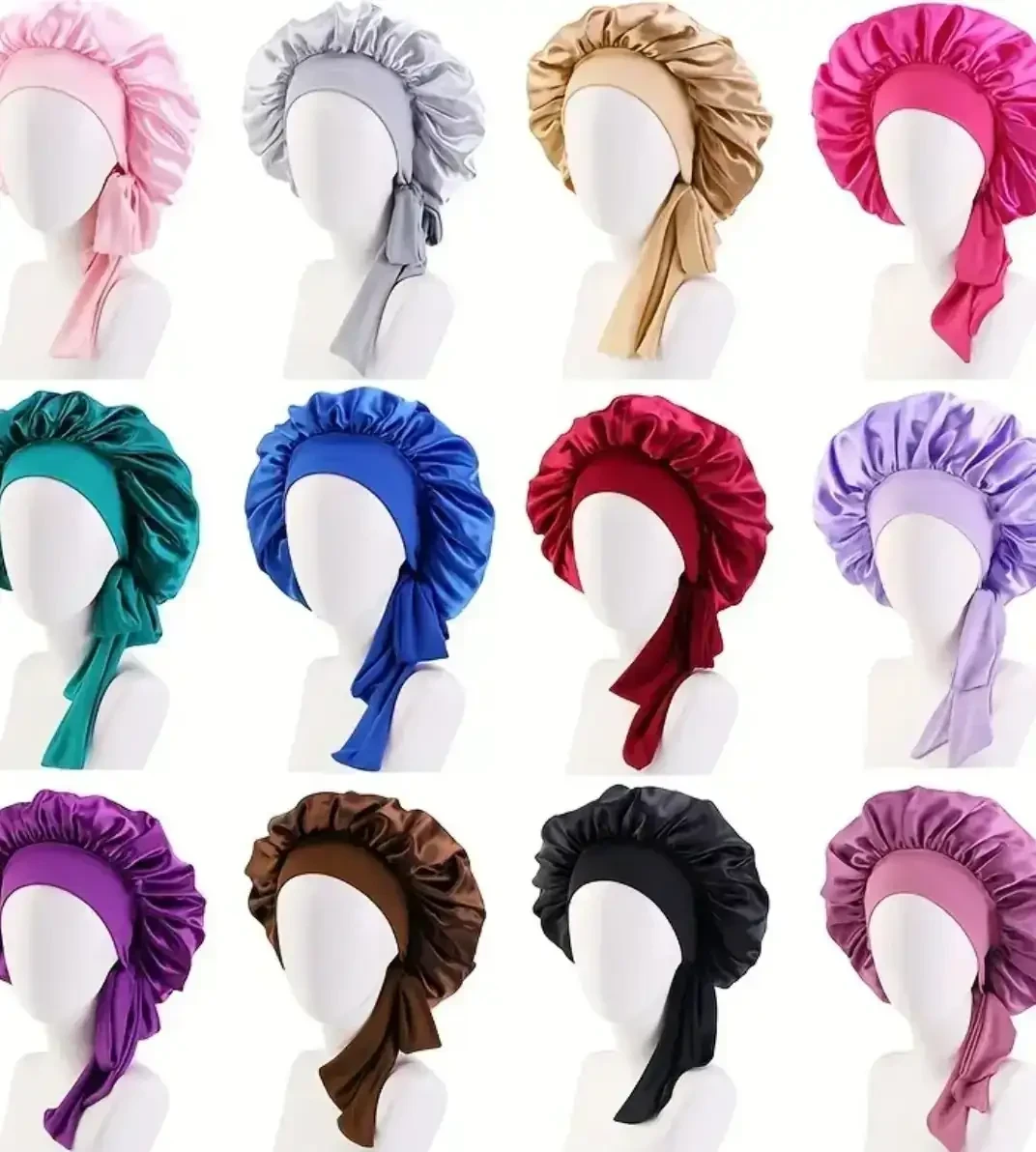 Gorro de saten Grande ajustable