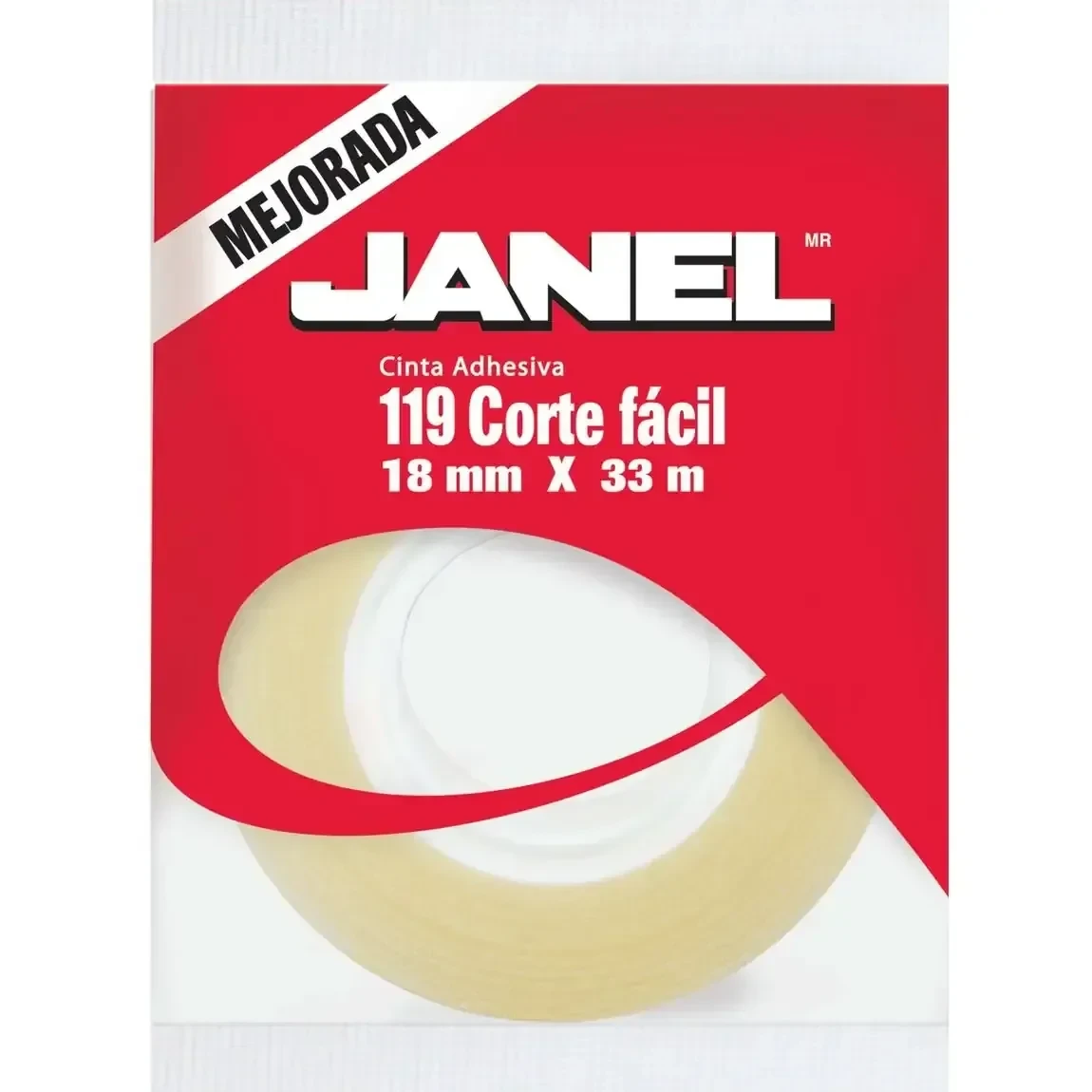 Cinta adhesiva janel 18x33