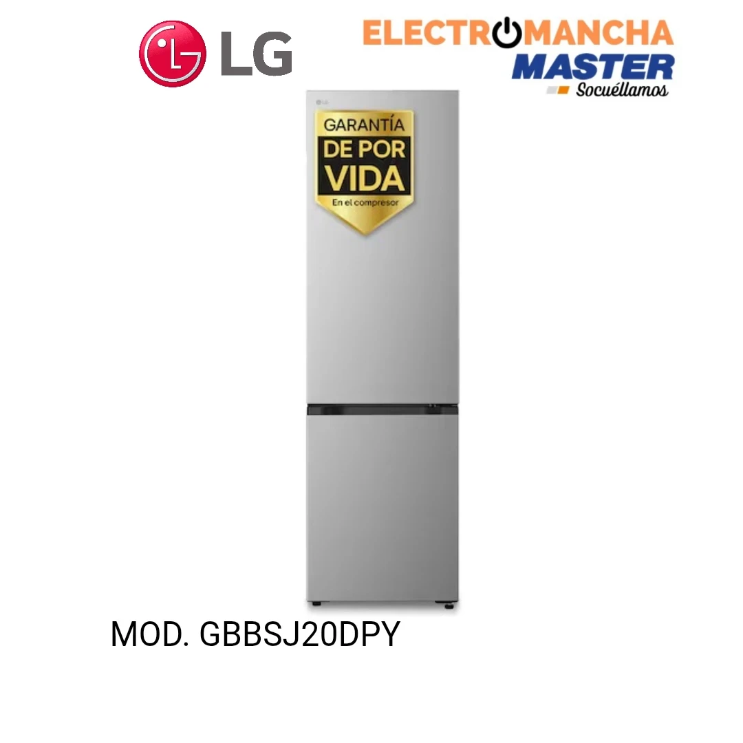 FRIGO COMBI LG GBBSJ20DPY INOX 2,03*60 CLASE D
