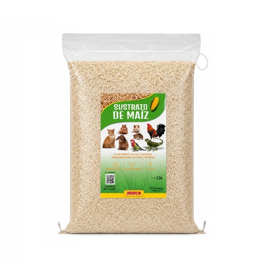 Sustrato natural de maíz x 2 kilogramos