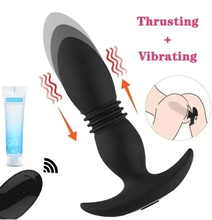 Plug Anal Masajeador De Silicona