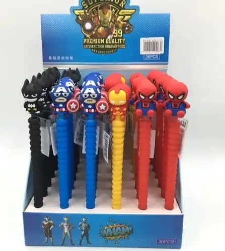 Lapiz portaminas Súper héroe
