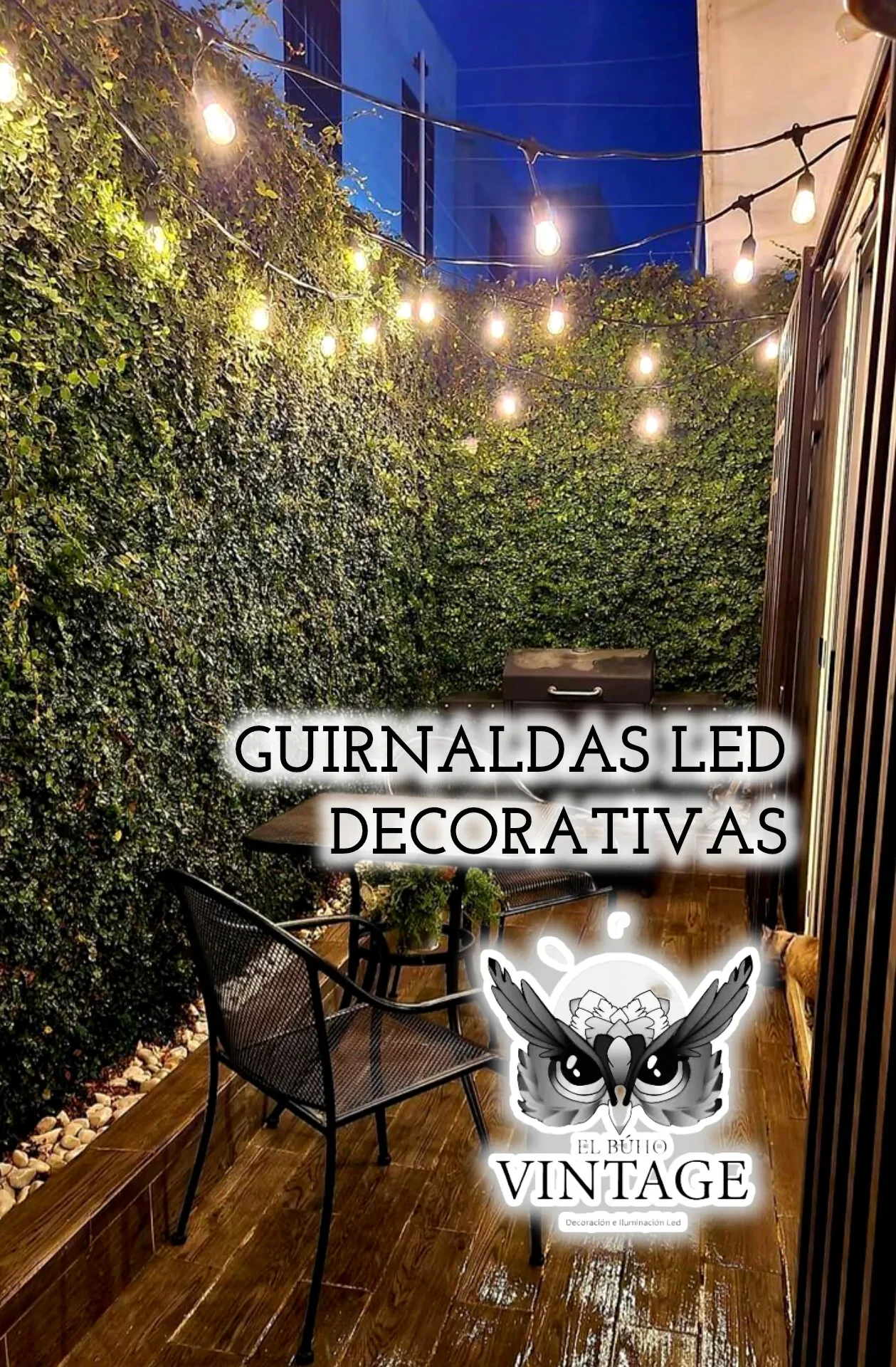 Guirnaldas LED Decorativas Vintage 4w 2