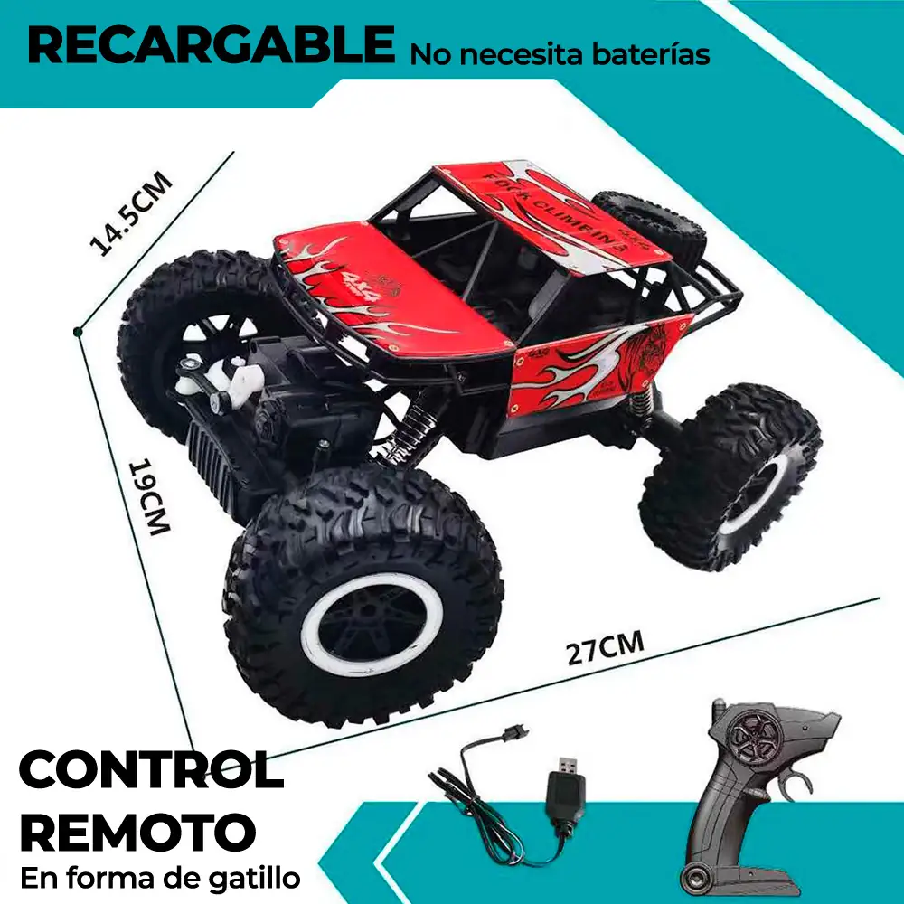 Auto A Control Remoto Escala 1/12 De Alta Velocidad  3