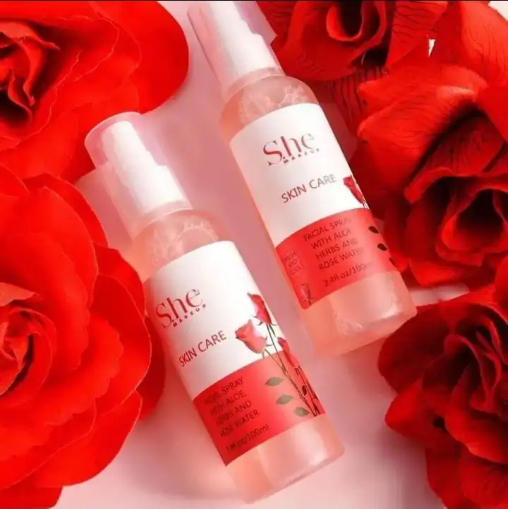 Agua Micelar con Agua de Rosas