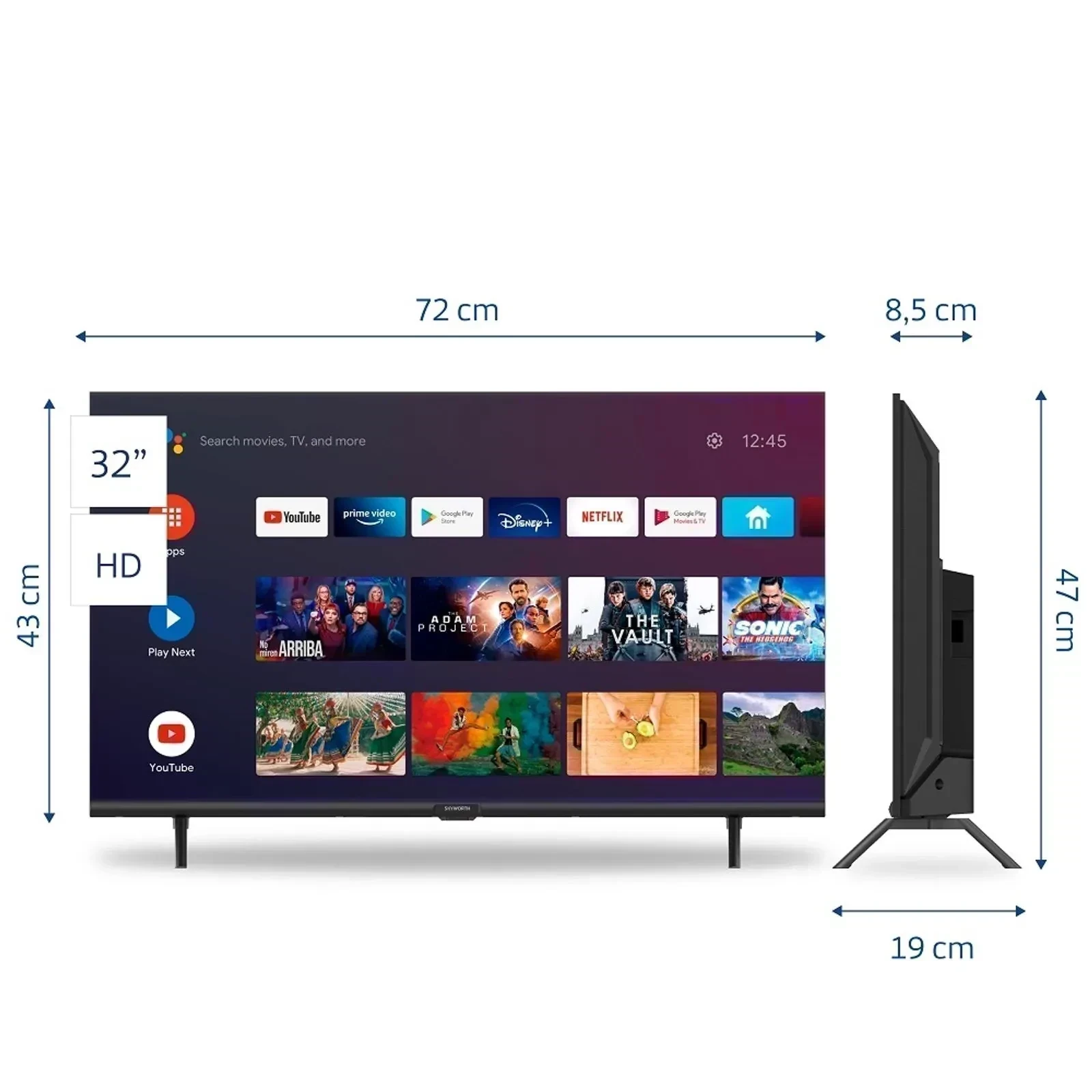 SMART TV BGH 32 C/ANDROID 2