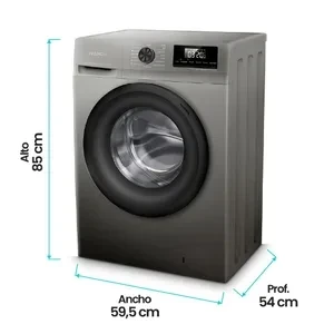 LAVARROPAS PHILCO PREDICTA 8KG CARGA FRONTAL GRIS INVERTER  3