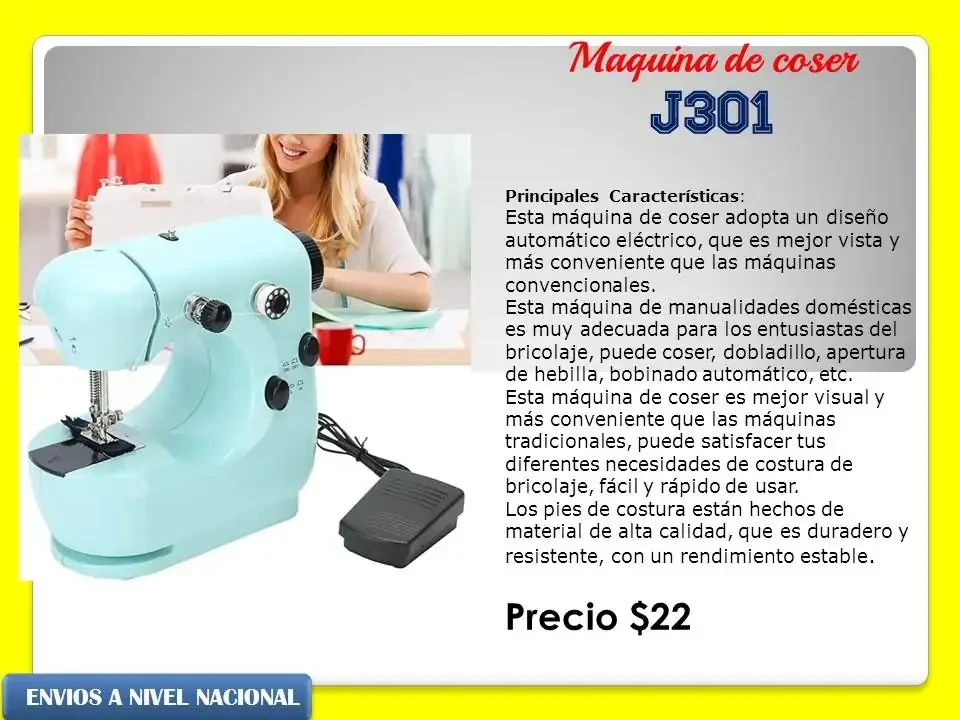 Mini máquina de coser  3