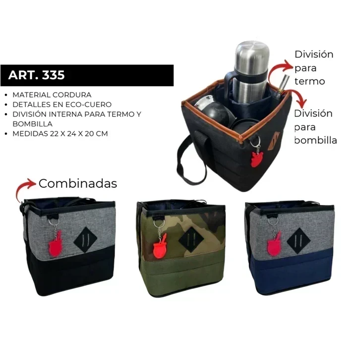 CANASTA PORTA TERMO 22X24X20CM 335 2