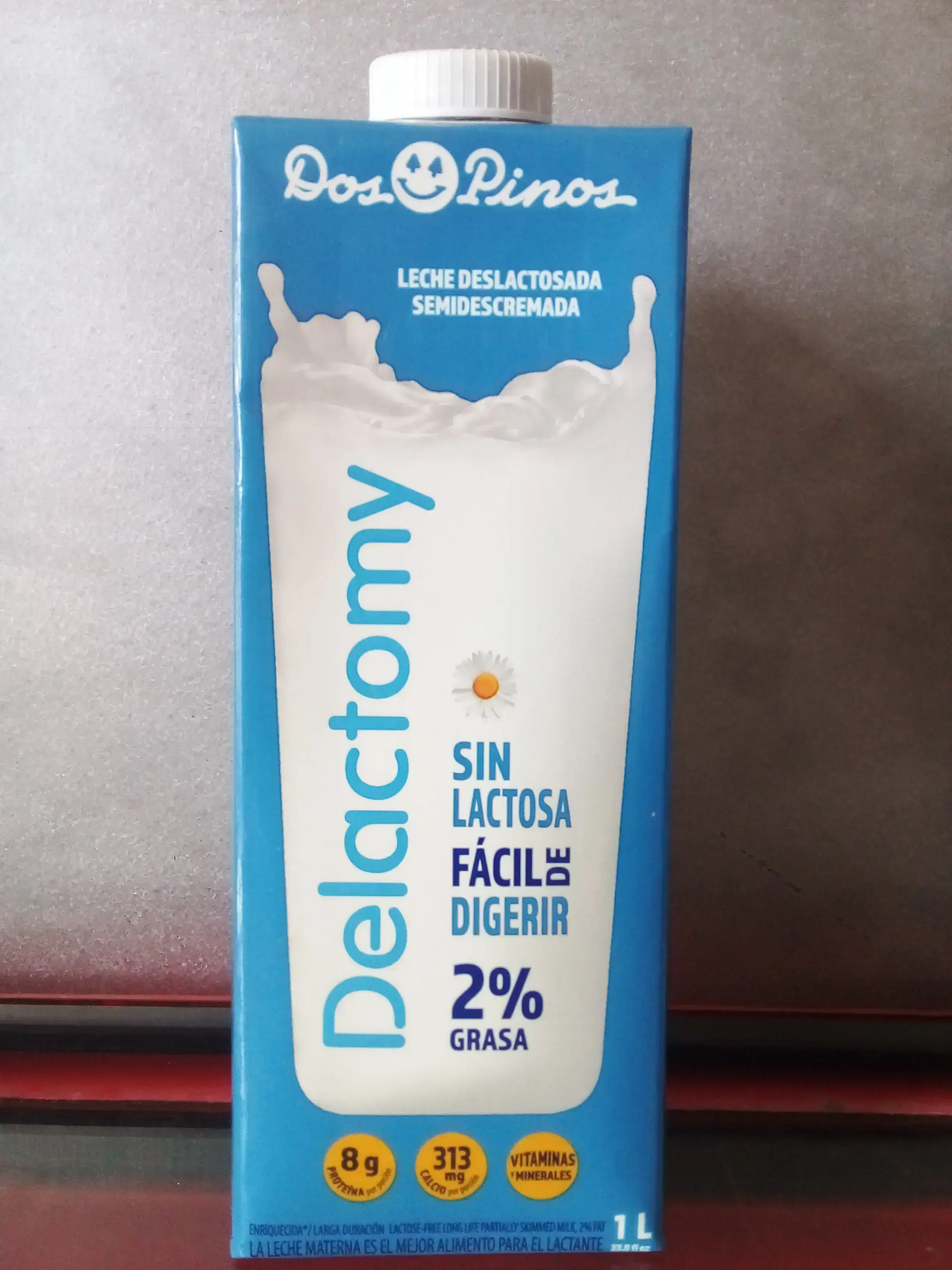 Leche deslactosada delactomy de 1 litro 